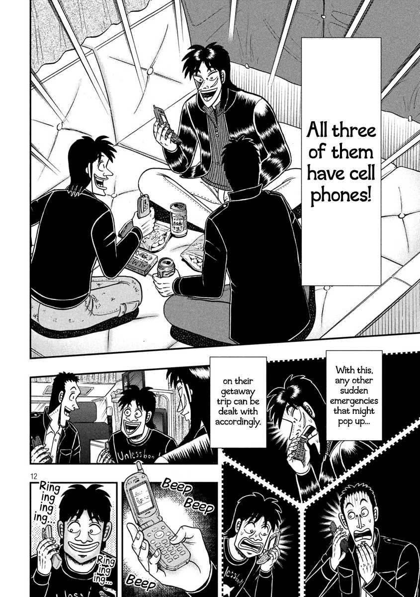 Gambling Outcast Kaiji: The 2.4 Billion Escape Arc - Kaiji Part 6 Chapter 295 page 12 - Chapter 295: Imperative