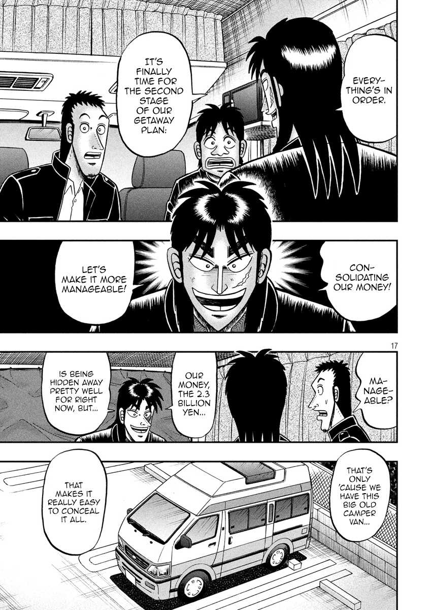 Gambling Outcast Kaiji: The 2.4 Billion Escape Arc - Kaiji Part 6 Chapter 295 page 17 - Chapter 295: Imperative