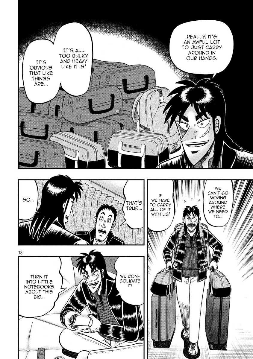 Gambling Outcast Kaiji: The 2.4 Billion Escape Arc - Kaiji Part 6 Chapter 295 page 18 - Chapter 295: Imperative