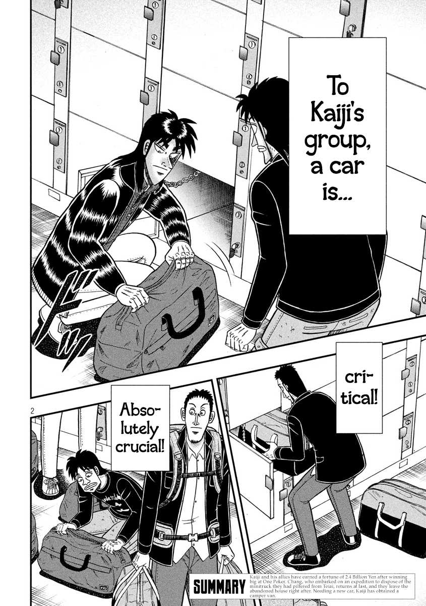Gambling Outcast Kaiji: The 2.4 Billion Escape Arc - Kaiji Part 6 Chapter 295 page 2 - Chapter 295: Imperative