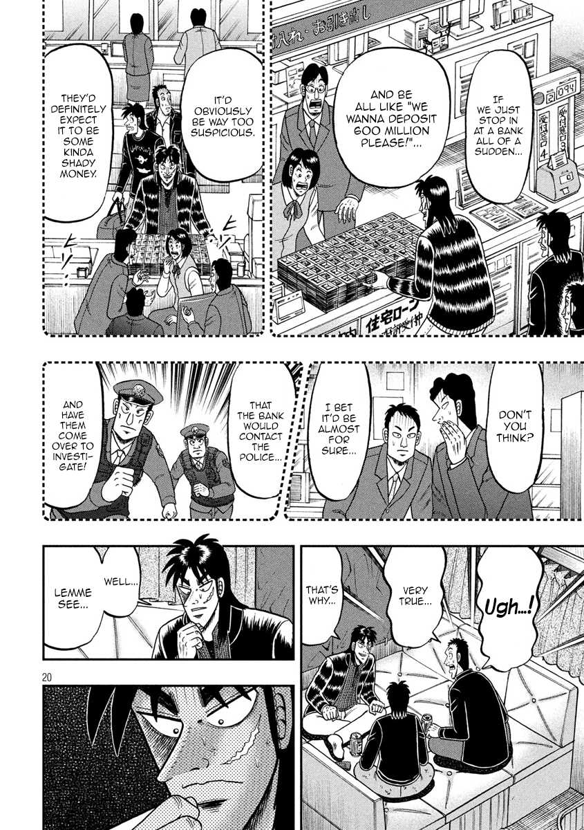 Gambling Outcast Kaiji: The 2.4 Billion Escape Arc - Kaiji Part 6 Chapter 295 page 20 - Chapter 295: Imperative