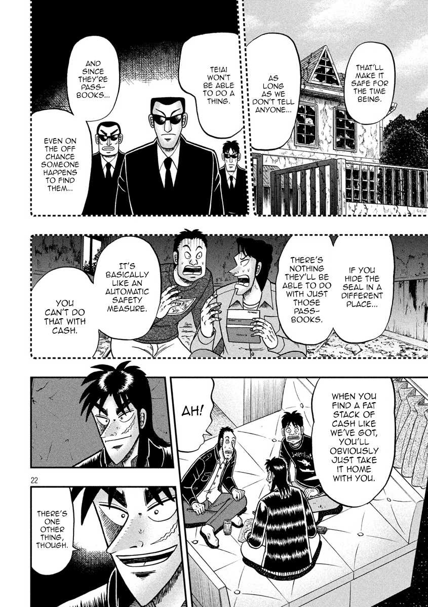 Gambling Outcast Kaiji: The 2.4 Billion Escape Arc - Kaiji Part 6 Chapter 295 page 22 - Chapter 295: Imperative