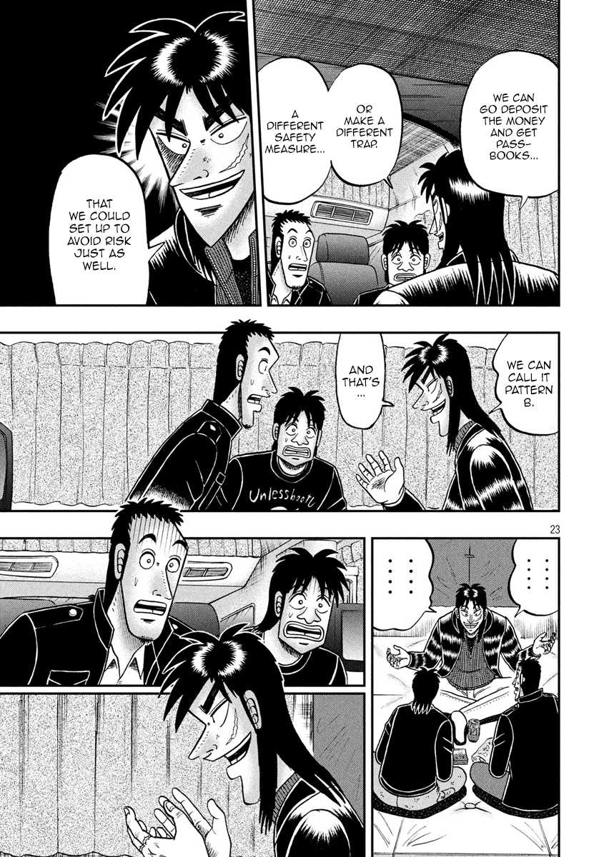 Gambling Outcast Kaiji: The 2.4 Billion Escape Arc - Kaiji Part 6 Chapter 295 page 23 - Chapter 295: Imperative