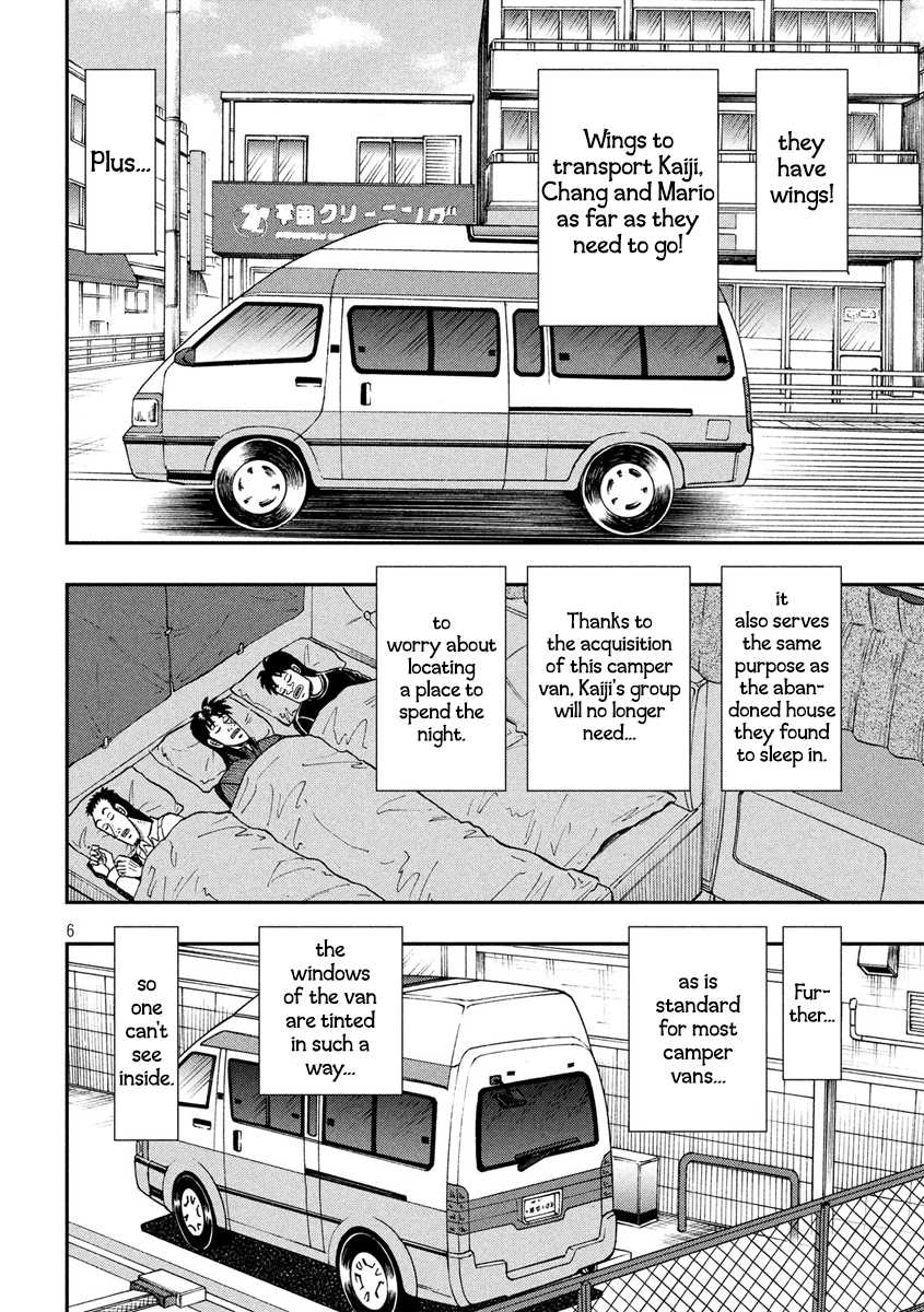 Gambling Outcast Kaiji: The 2.4 Billion Escape Arc - Kaiji Part 6 Chapter 295 page 6 - Chapter 295: Imperative