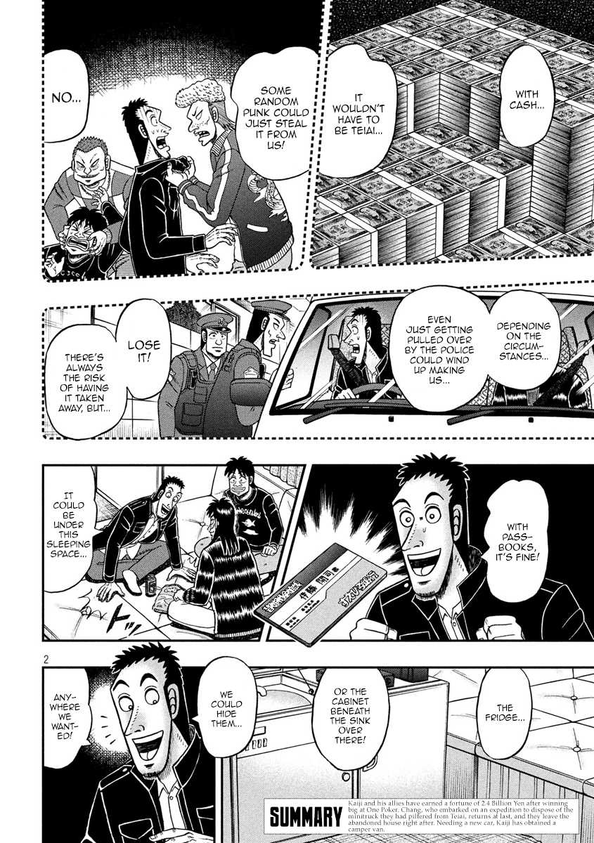 Gambling Outcast Kaiji: The 2.4 Billion Escape Arc - Kaiji Part 6 Chapter 296 page 2 - Chapter 296: Blind Spot