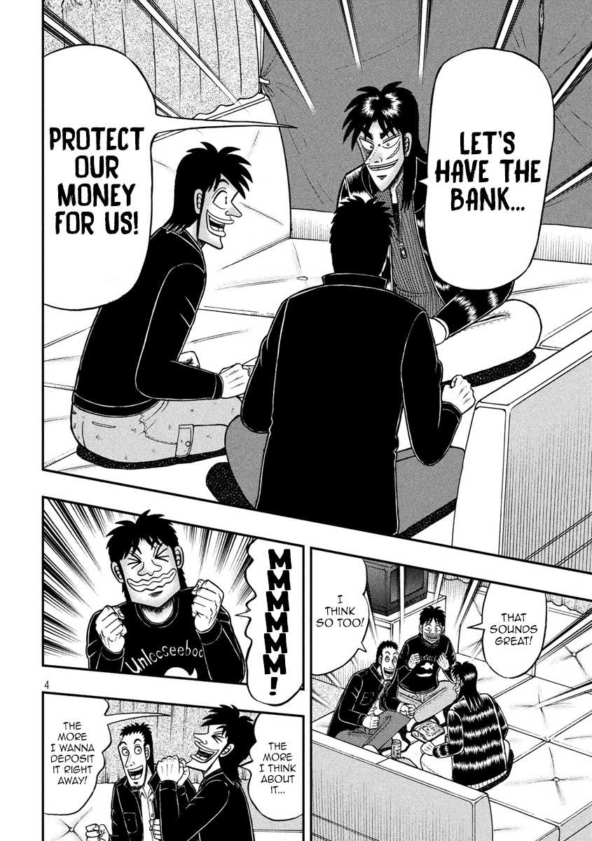 Gambling Outcast Kaiji: The 2.4 Billion Escape Arc - Kaiji Part 6 Chapter 296 page 4 - Chapter 296: Blind Spot