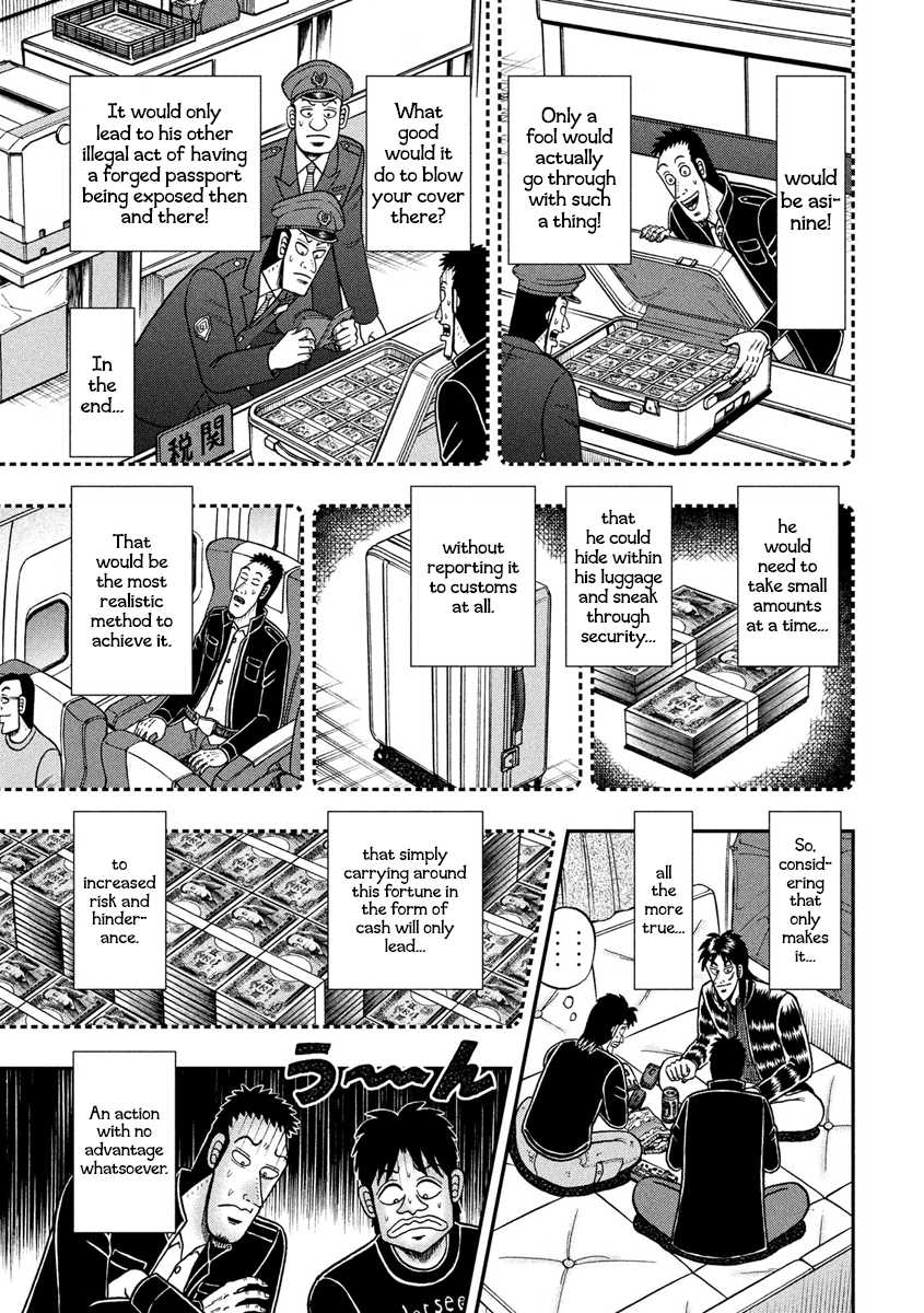 Gambling Outcast Kaiji: The 2.4 Billion Escape Arc - Kaiji Part 6 Chapter 296 page 9 - Chapter 296: Blind Spot