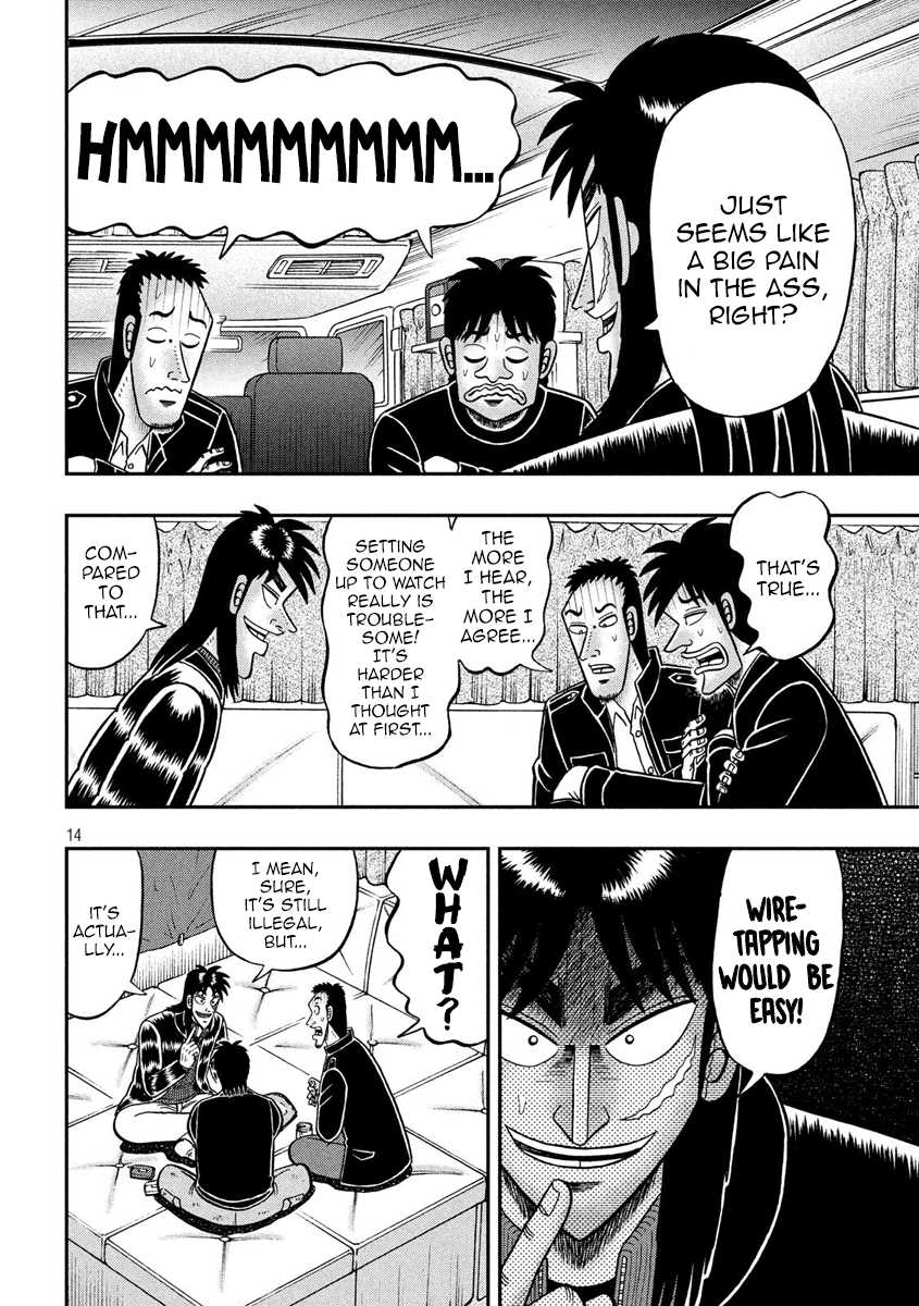 Gambling Outcast Kaiji: The 2.4 Billion Escape Arc - Kaiji Part 6 Chapter 297 page 14 - Chapter 297: Family Home