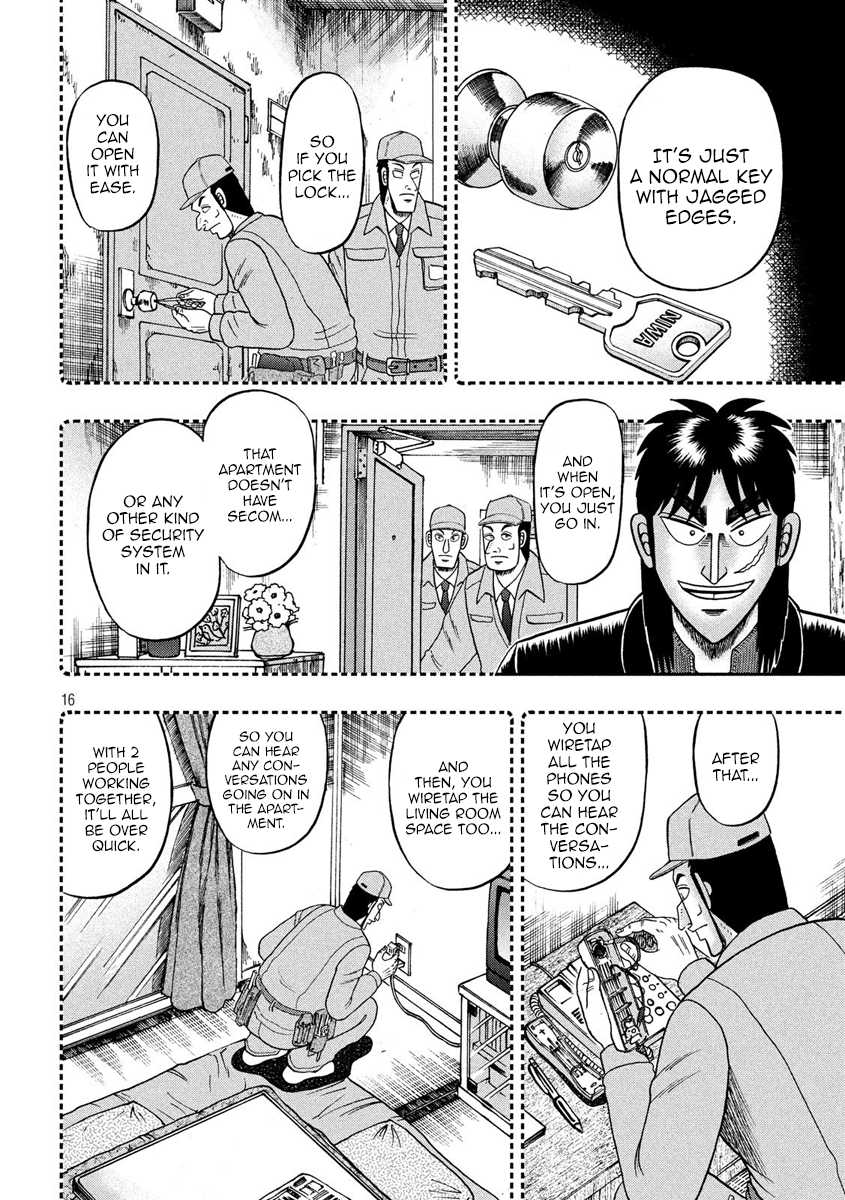 Gambling Outcast Kaiji: The 2.4 Billion Escape Arc - Kaiji Part 6 Chapter 297 page 16 - Chapter 297: Family Home