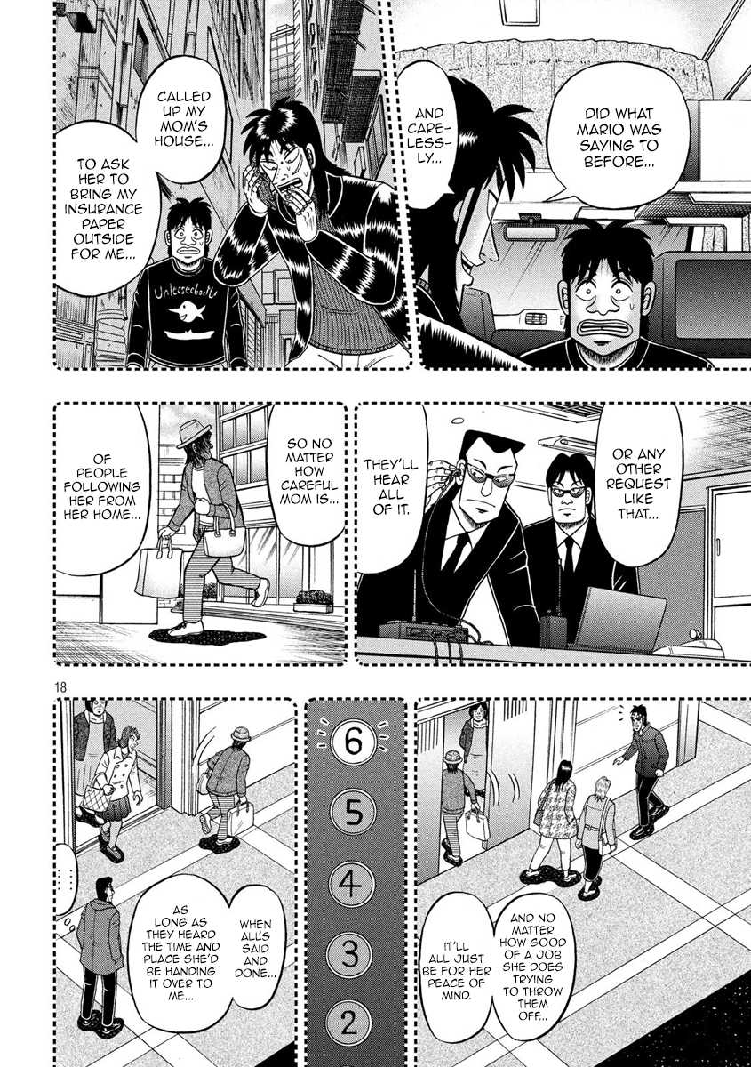 Gambling Outcast Kaiji: The 2.4 Billion Escape Arc - Kaiji Part 6 Chapter 297 page 18 - Chapter 297: Family Home
