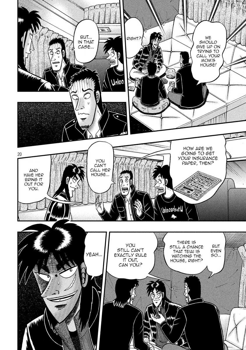 Gambling Outcast Kaiji: The 2.4 Billion Escape Arc - Kaiji Part 6 Chapter 297 page 20 - Chapter 297: Family Home