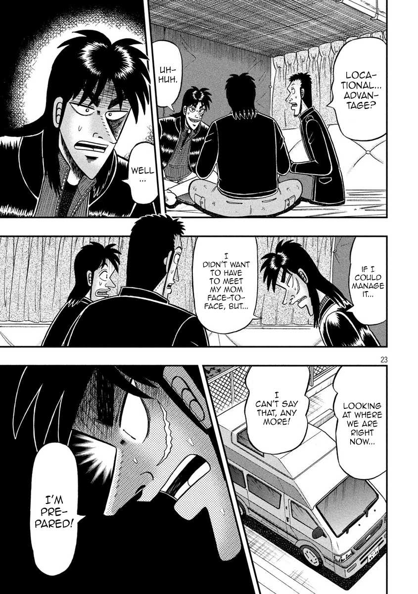 Gambling Outcast Kaiji: The 2.4 Billion Escape Arc - Kaiji Part 6 Chapter 297 page 23 - Chapter 297: Family Home