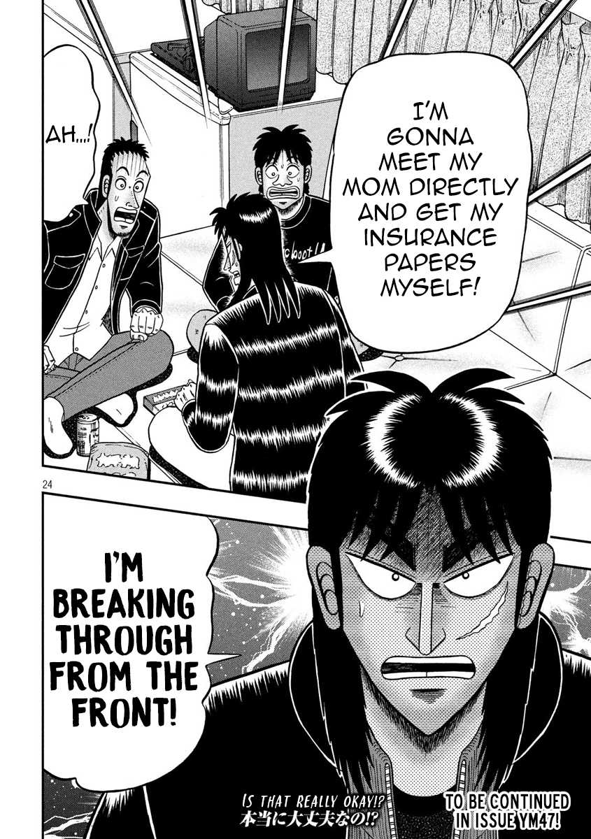 Gambling Outcast Kaiji: The 2.4 Billion Escape Arc - Kaiji Part 6 Chapter 297 page 24 - Chapter 297: Family Home