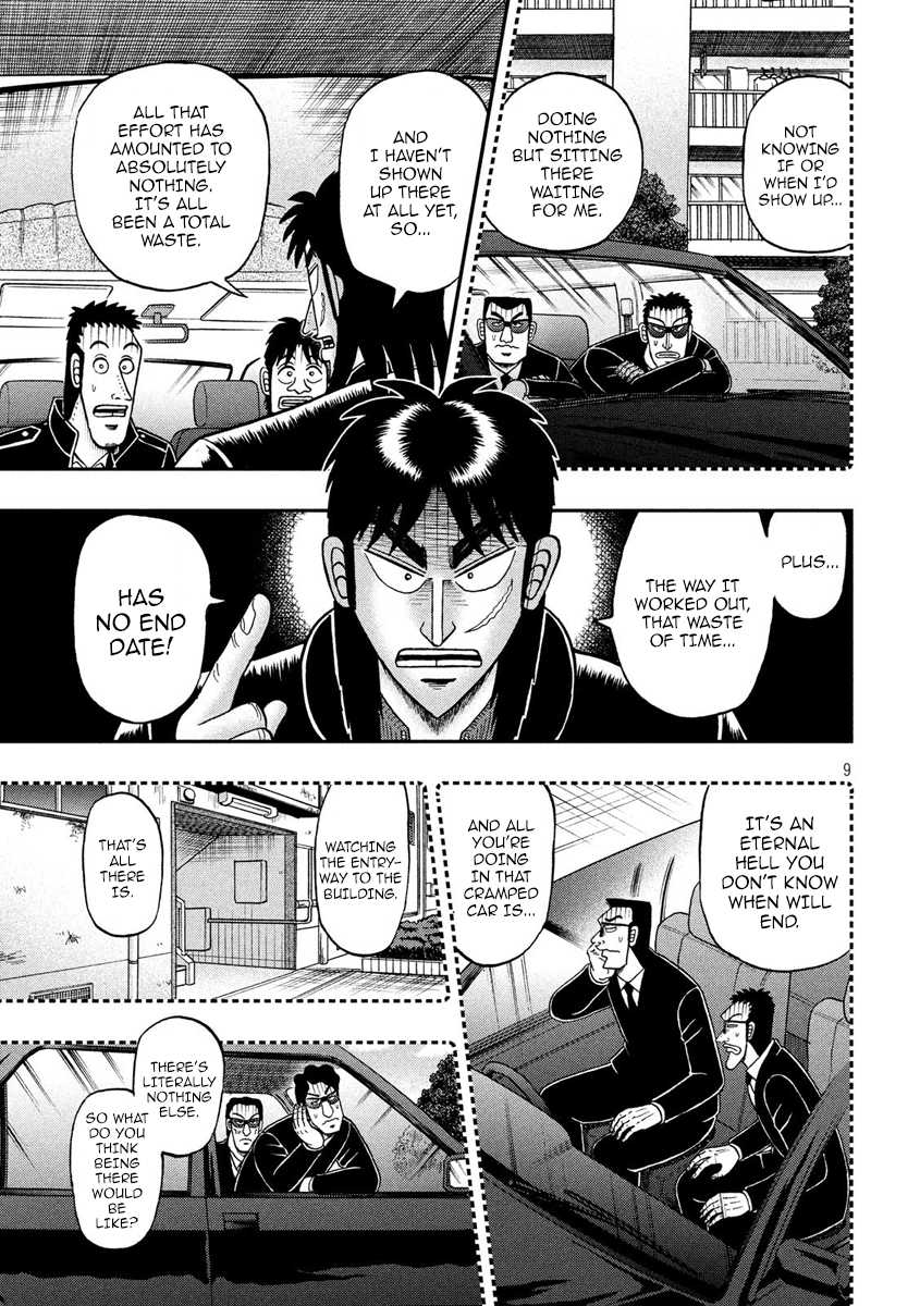Gambling Outcast Kaiji: The 2.4 Billion Escape Arc - Kaiji Part 6 Chapter 297 page 9 - Chapter 297: Family Home
