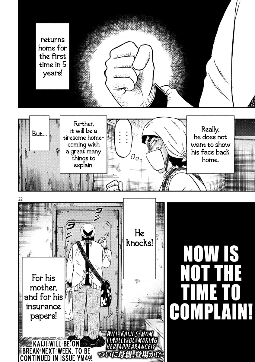 Gambling Outcast Kaiji: The 2.4 Billion Escape Arc - Kaiji Part 6 Chapter 298 page 21 - Chapter 298: Apartment