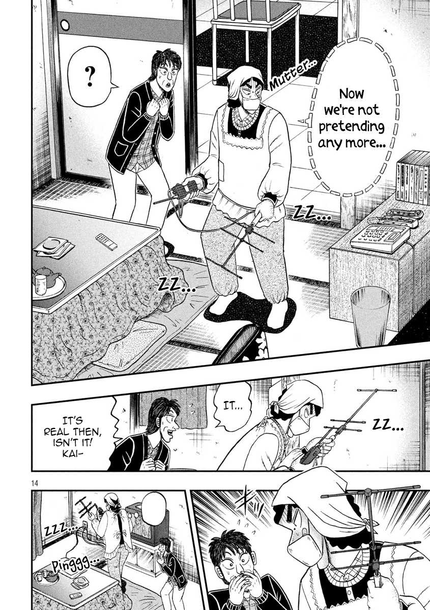 Gambling Outcast Kaiji: The 2.4 Billion Escape Arc - Kaiji Part 6 Chapter 299 page 13 - Chapter 299: Homecoming