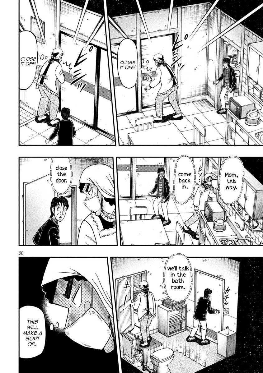 Gambling Outcast Kaiji: The 2.4 Billion Escape Arc - Kaiji Part 6 Chapter 299 page 19 - Chapter 299: Homecoming