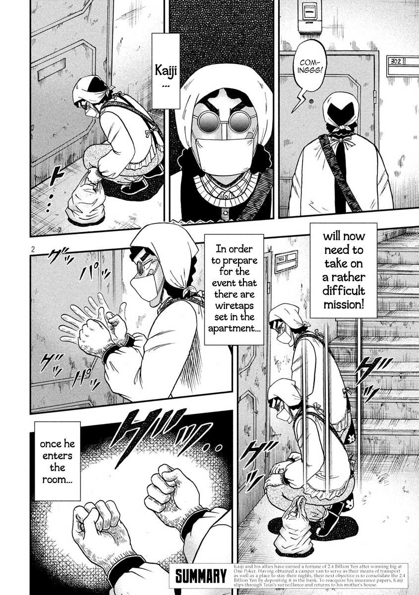 Gambling Outcast Kaiji: The 2.4 Billion Escape Arc - Kaiji Part 6 Chapter 299 page 2 - Chapter 299: Homecoming