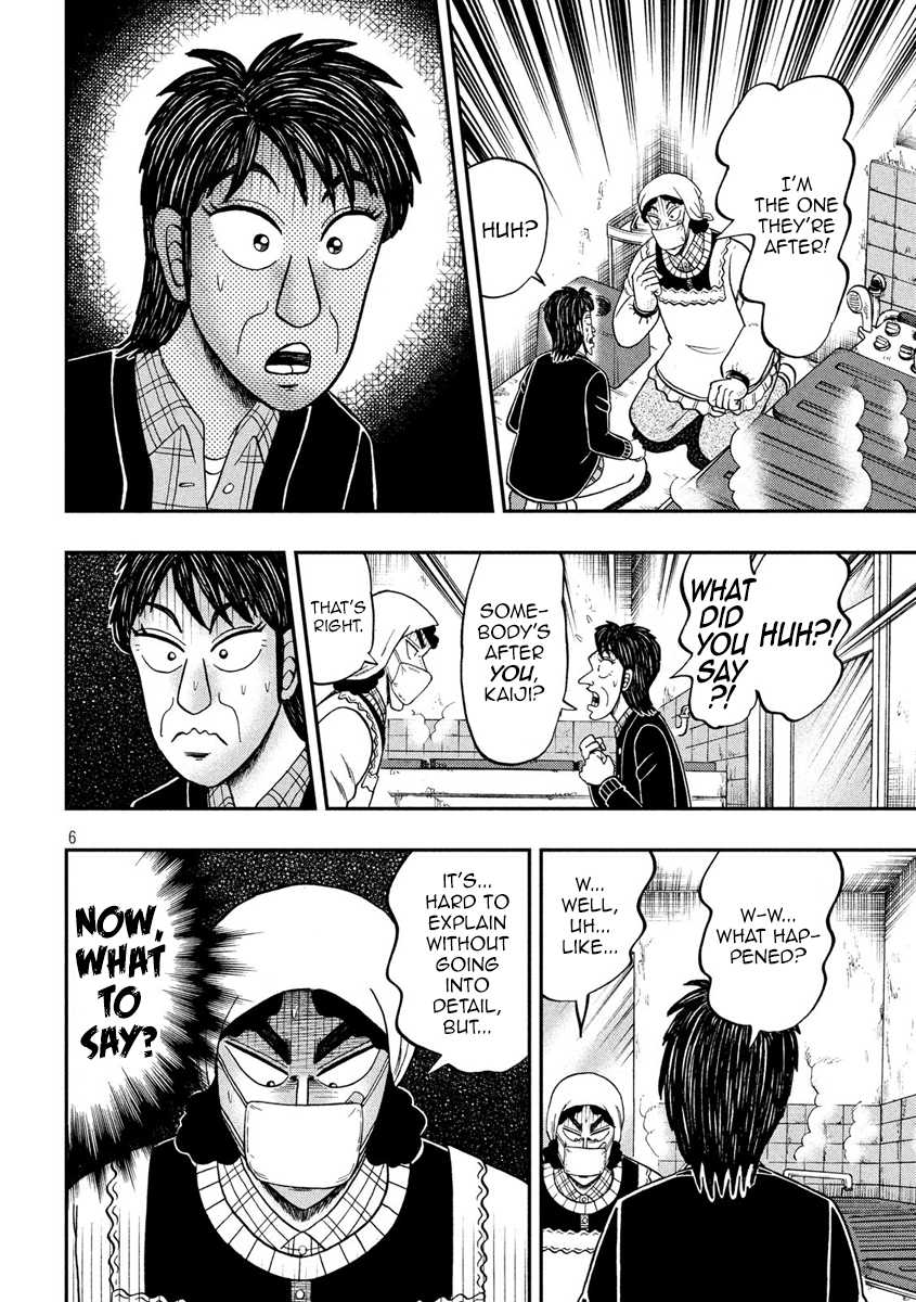 Gambling Outcast Kaiji: The 2.4 Billion Escape Arc - Kaiji Part 6 Chapter 300 page 5 - Chapter 300: Bathing Room