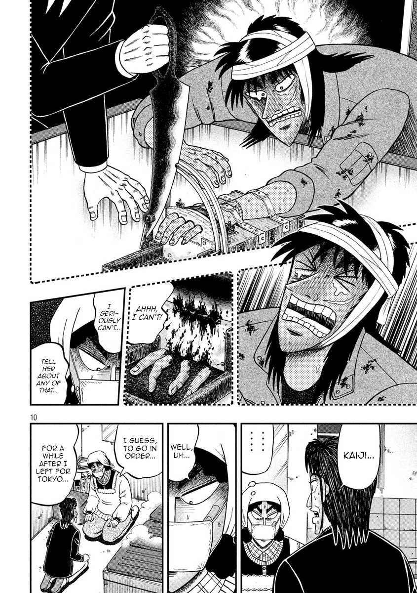 Gambling Outcast Kaiji: The 2.4 Billion Escape Arc - Kaiji Part 6 Chapter 300 page 9 - Chapter 300: Bathing Room
