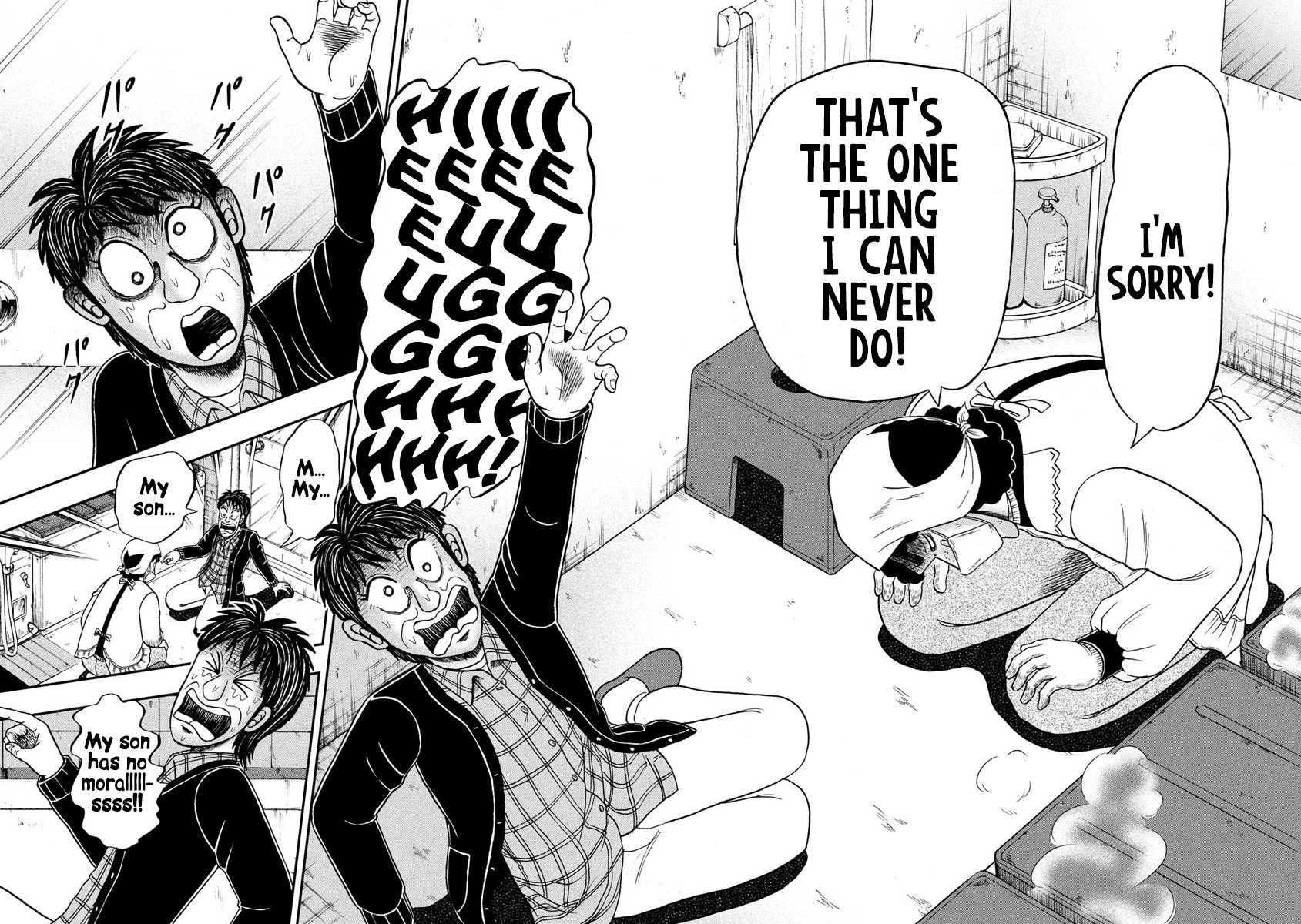 Gambling Outcast Kaiji: The 2.4 Billion Escape Arc - Kaiji Part 6 Chapter 301 page 12 - Chapter 301: Bankrupt