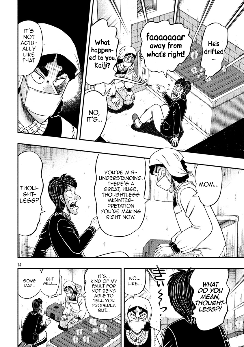 Gambling Outcast Kaiji: The 2.4 Billion Escape Arc - Kaiji Part 6 Chapter 301 page 13 - Chapter 301: Bankrupt