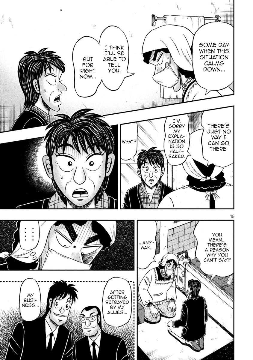Gambling Outcast Kaiji: The 2.4 Billion Escape Arc - Kaiji Part 6 Chapter 301 page 14 - Chapter 301: Bankrupt