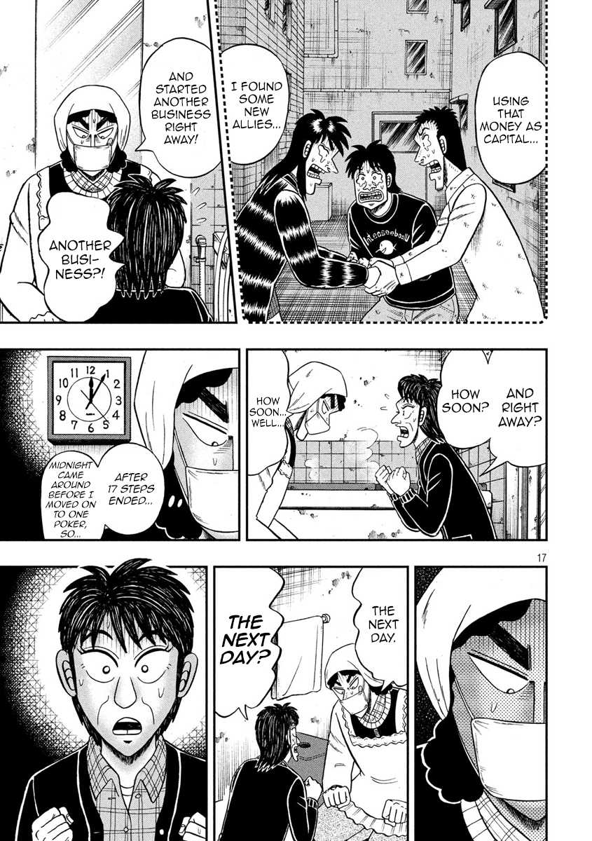 Gambling Outcast Kaiji: The 2.4 Billion Escape Arc - Kaiji Part 6 Chapter 301 page 16 - Chapter 301: Bankrupt