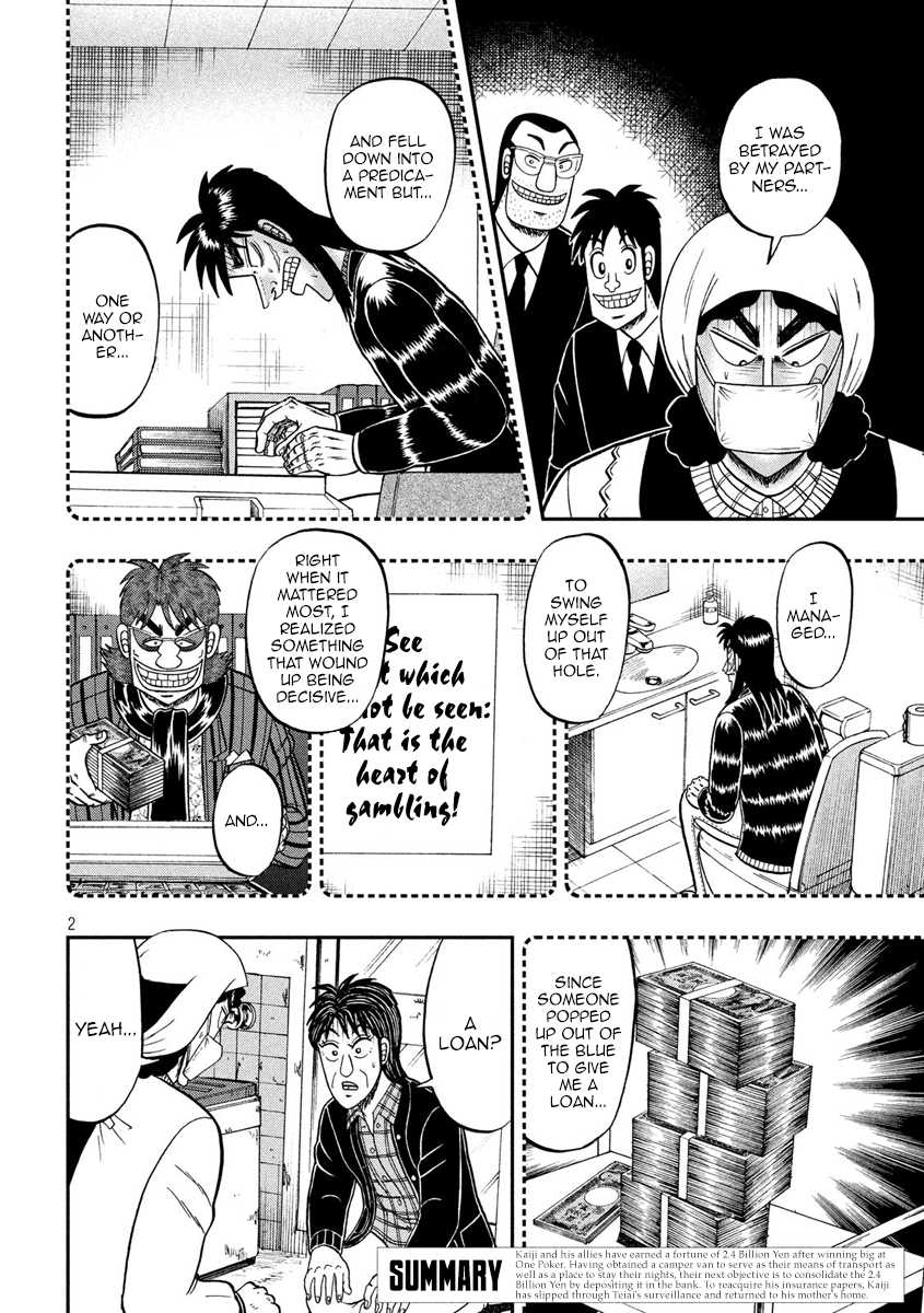 Gambling Outcast Kaiji: The 2.4 Billion Escape Arc - Kaiji Part 6 Chapter 301 page 2 - Chapter 301: Bankrupt