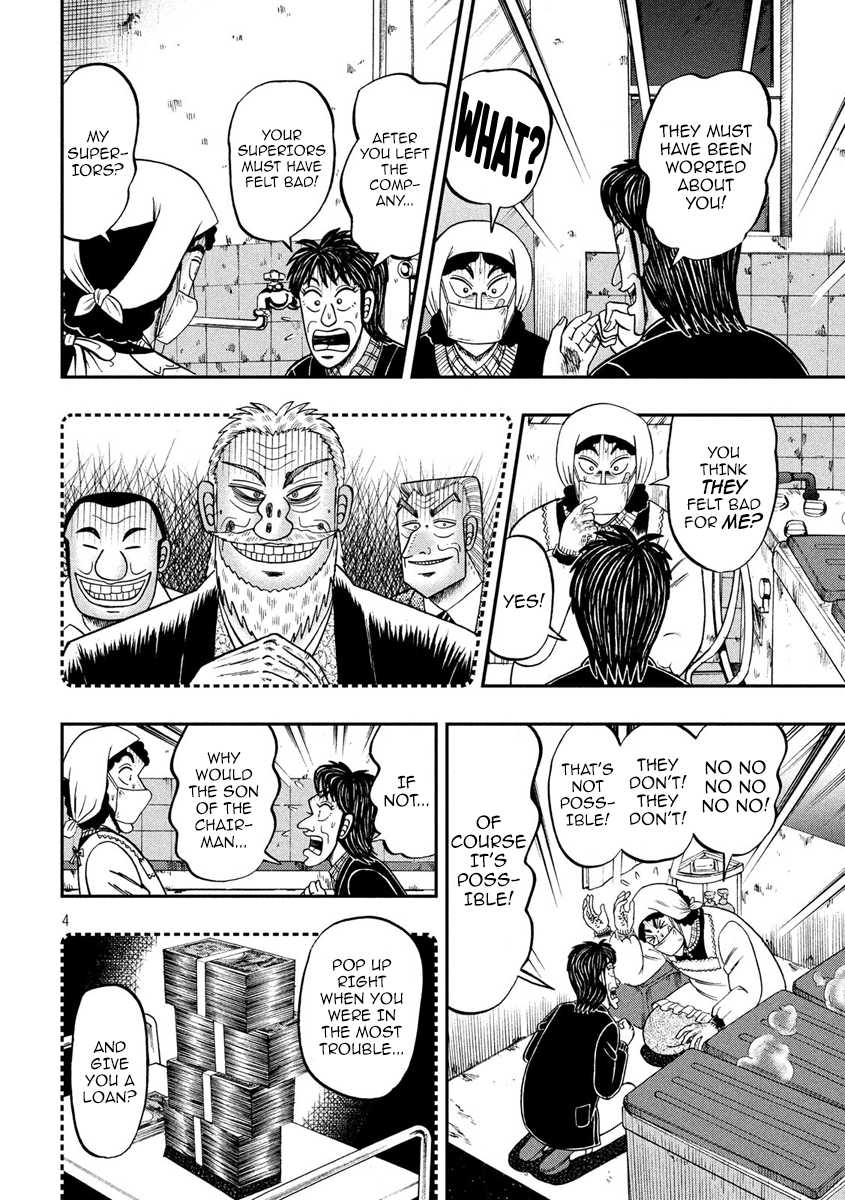 Gambling Outcast Kaiji: The 2.4 Billion Escape Arc - Kaiji Part 6 Chapter 301 page 4 - Chapter 301: Bankrupt