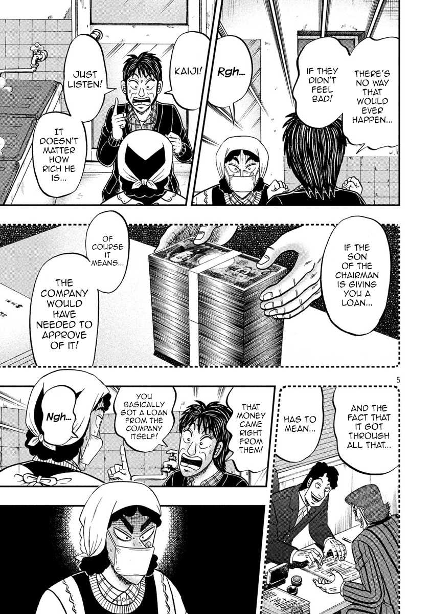 Gambling Outcast Kaiji: The 2.4 Billion Escape Arc - Kaiji Part 6 Chapter 301 page 5 - Chapter 301: Bankrupt