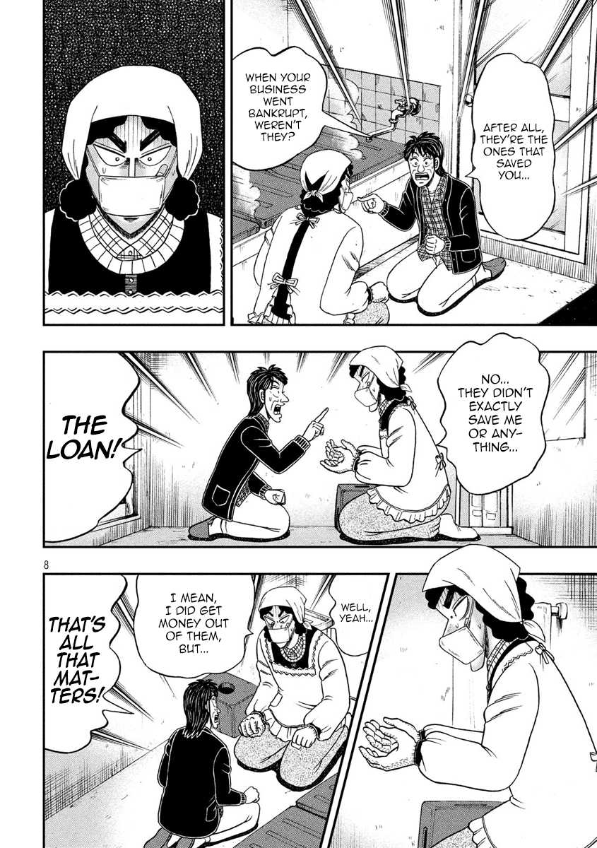 Gambling Outcast Kaiji: The 2.4 Billion Escape Arc - Kaiji Part 6 Chapter 301 page 8 - Chapter 301: Bankrupt