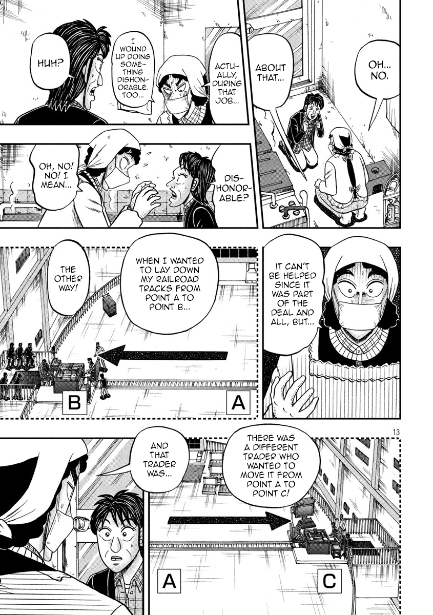 Gambling Outcast Kaiji: The 2.4 Billion Escape Arc - Kaiji Part 6 Chapter 302 page 12 - Chapter 302: Kyogen