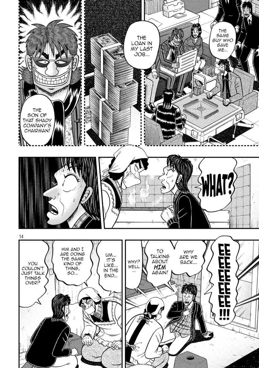 Gambling Outcast Kaiji: The 2.4 Billion Escape Arc - Kaiji Part 6 Chapter 302 page 13 - Chapter 302: Kyogen