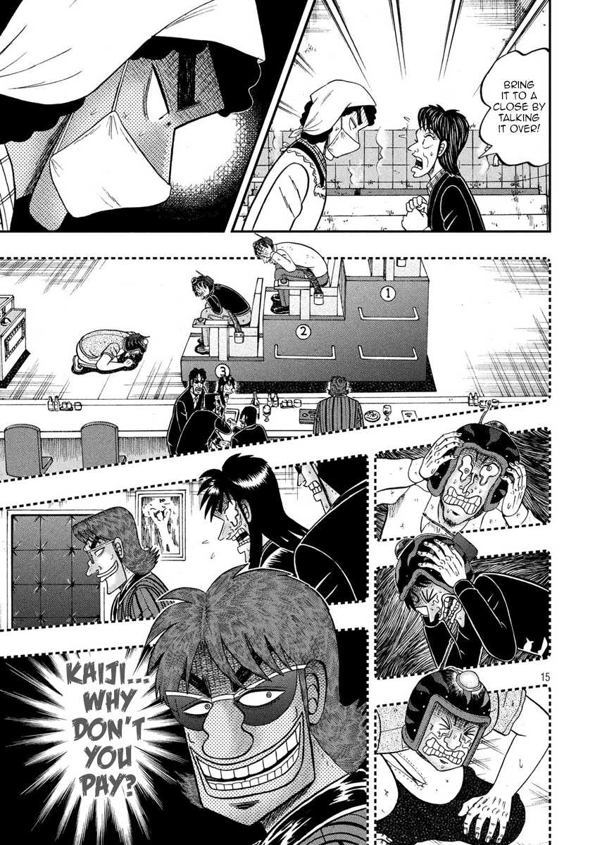 Gambling Outcast Kaiji: The 2.4 Billion Escape Arc - Kaiji Part 6 Chapter 302 page 14 - Chapter 302: Kyogen