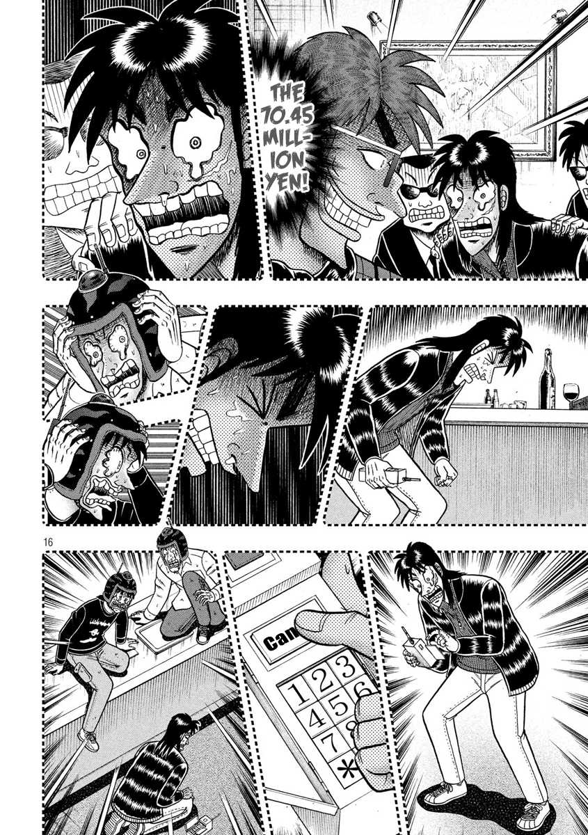 Gambling Outcast Kaiji: The 2.4 Billion Escape Arc - Kaiji Part 6 Chapter 302 page 15 - Chapter 302: Kyogen