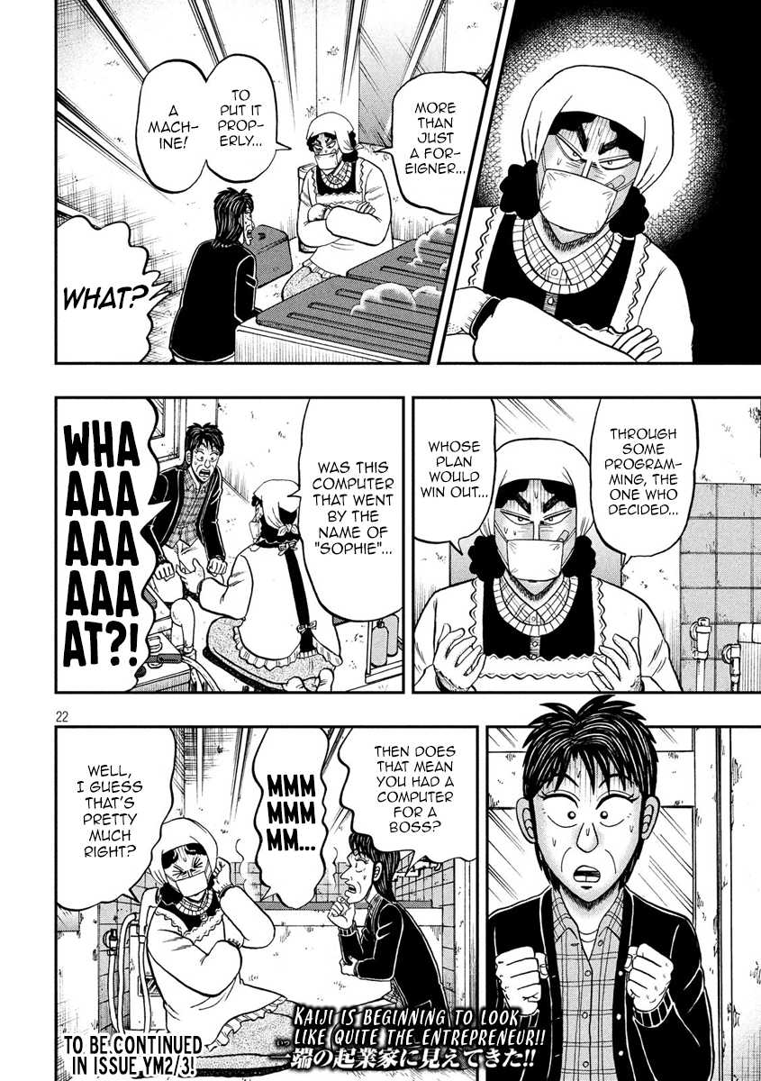 Gambling Outcast Kaiji: The 2.4 Billion Escape Arc - Kaiji Part 6 Chapter 302 page 21 - Chapter 302: Kyogen