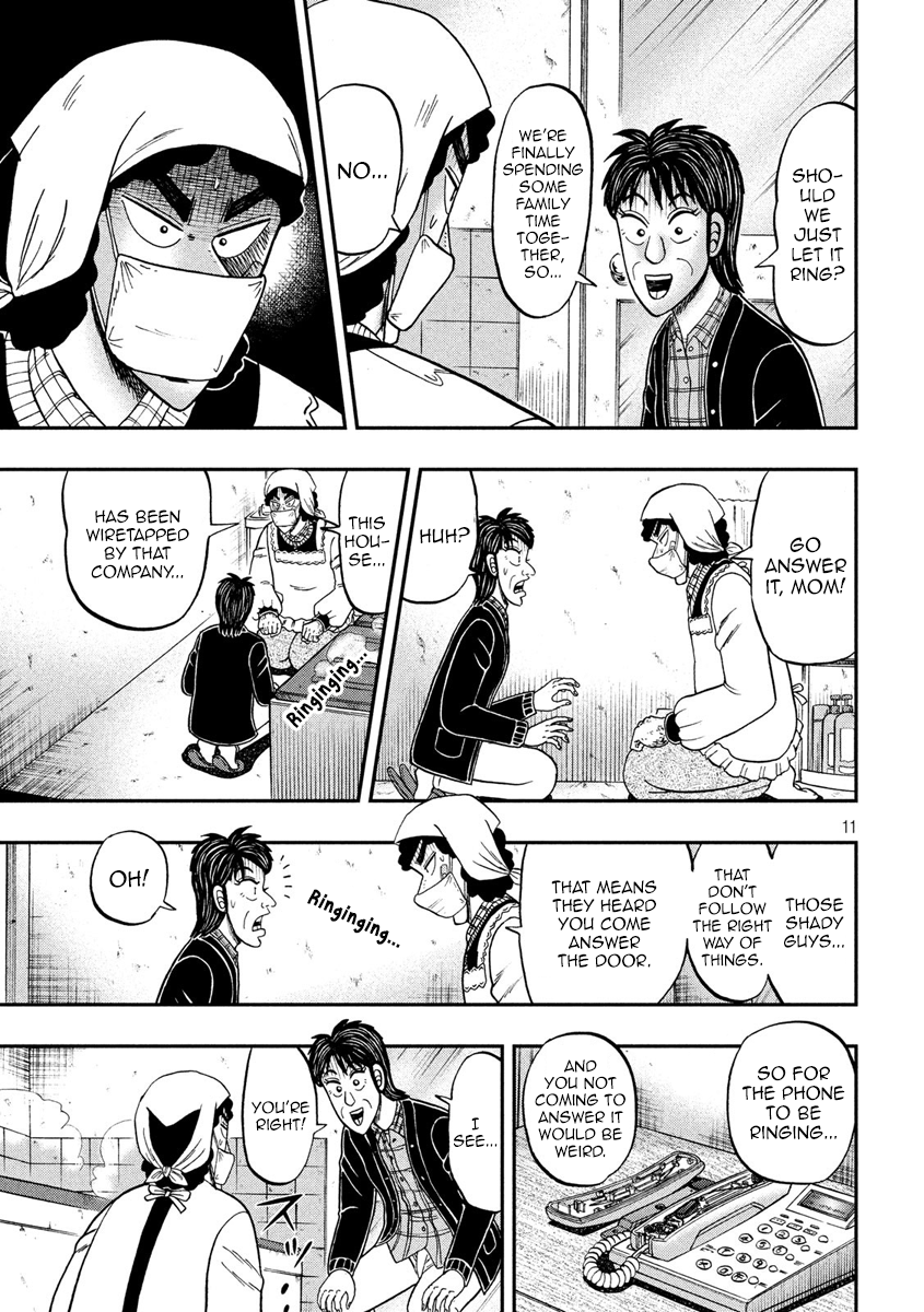 Gambling Outcast Kaiji: The 2.4 Billion Escape Arc - Kaiji Part 6 Chapter 303 page 11 - Chapter 303: Sounding Out
