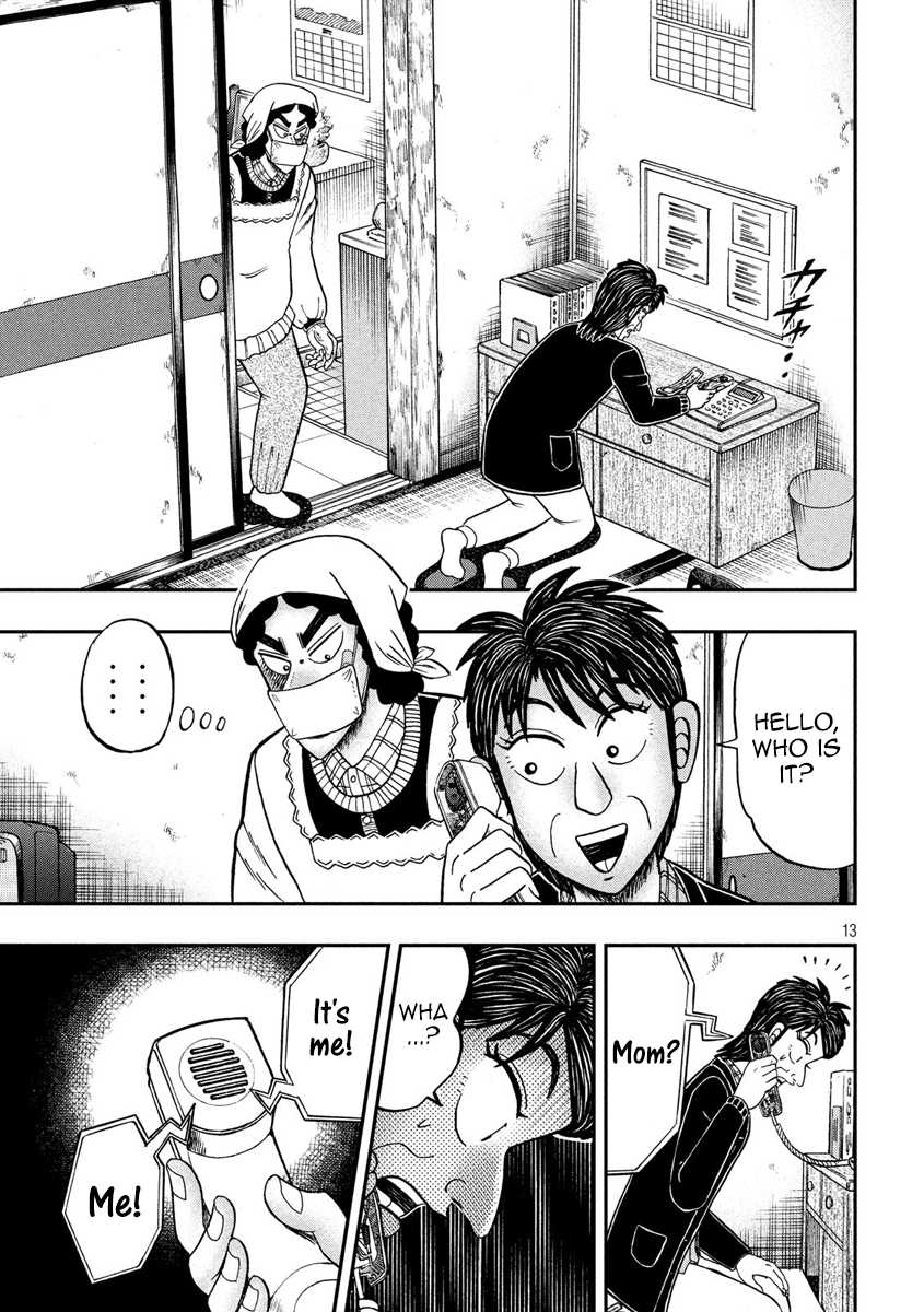 Gambling Outcast Kaiji: The 2.4 Billion Escape Arc - Kaiji Part 6 Chapter 303 page 13 - Chapter 303: Sounding Out