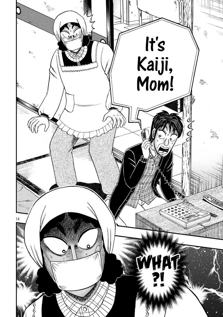 Gambling Outcast Kaiji: The 2.4 Billion Escape Arc - Kaiji Part 6 Chapter 303 page 14 - Chapter 303: Sounding Out