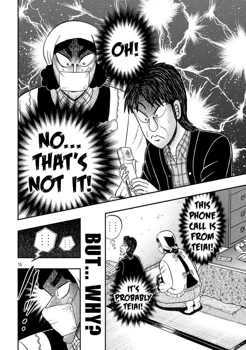 Gambling Outcast Kaiji: The 2.4 Billion Escape Arc - Kaiji Part 6 Chapter 303 page 16 - Chapter 303: Sounding Out