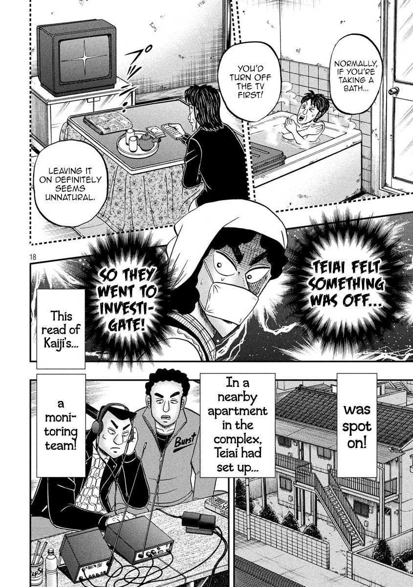 Gambling Outcast Kaiji: The 2.4 Billion Escape Arc - Kaiji Part 6 Chapter 303 page 18 - Chapter 303: Sounding Out