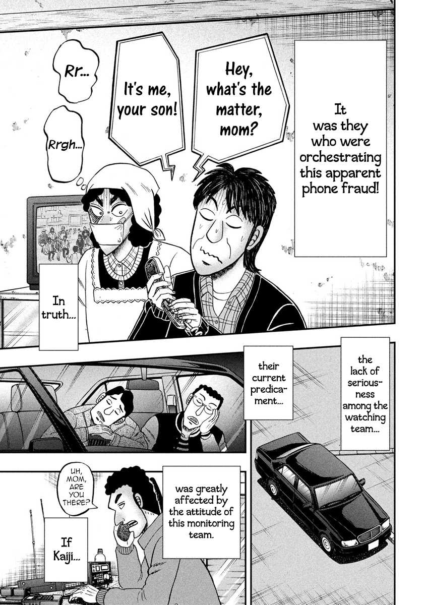 Gambling Outcast Kaiji: The 2.4 Billion Escape Arc - Kaiji Part 6 Chapter 303 page 19 - Chapter 303: Sounding Out