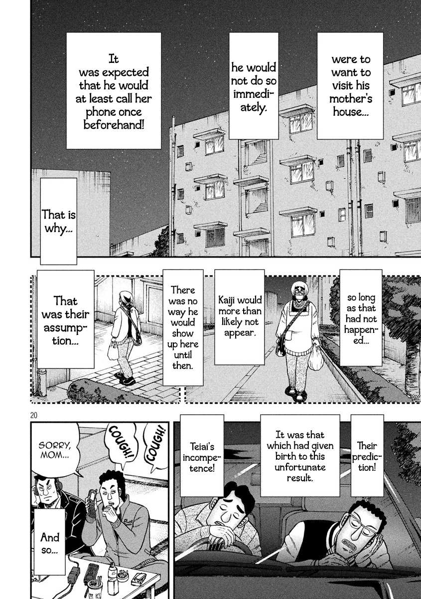 Gambling Outcast Kaiji: The 2.4 Billion Escape Arc - Kaiji Part 6 Chapter 303 page 20 - Chapter 303: Sounding Out