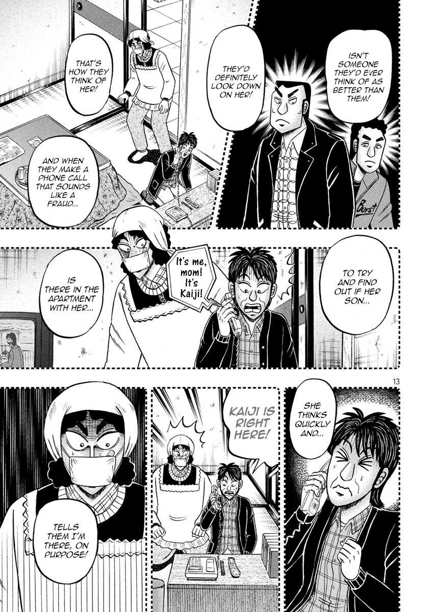 Gambling Outcast Kaiji: The 2.4 Billion Escape Arc - Kaiji Part 6 Chapter 304 page 12 - Chapter 304: Possessed