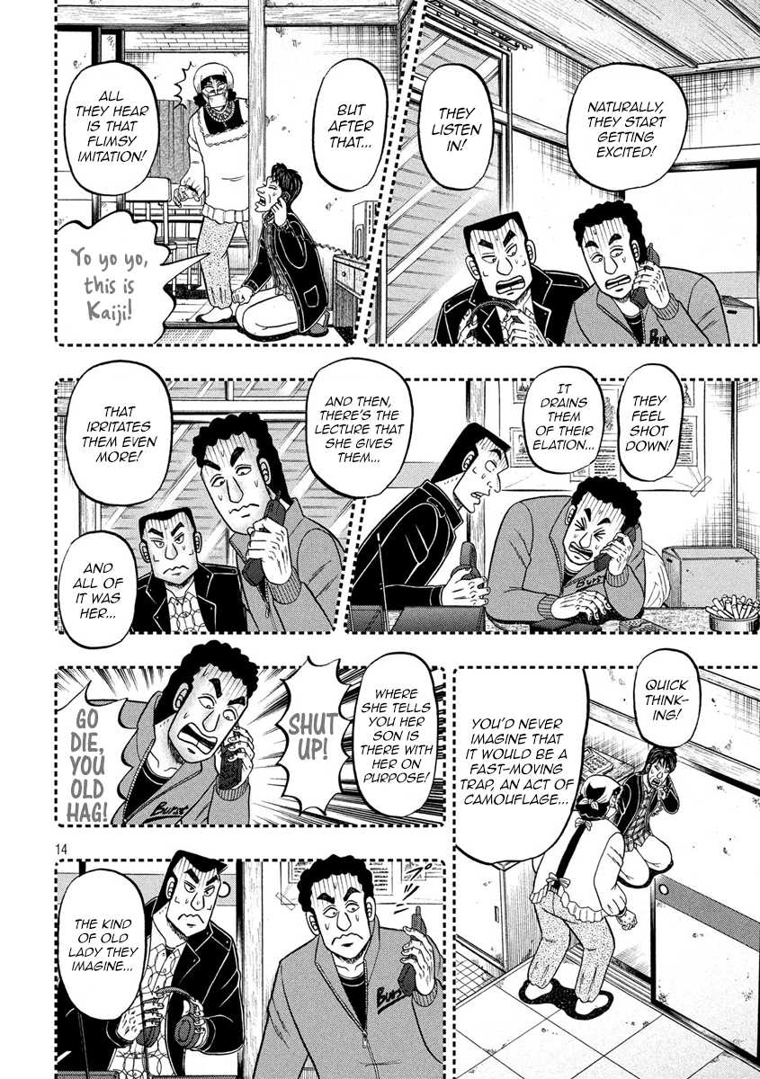 Gambling Outcast Kaiji: The 2.4 Billion Escape Arc - Kaiji Part 6 Chapter 304 page 13 - Chapter 304: Possessed