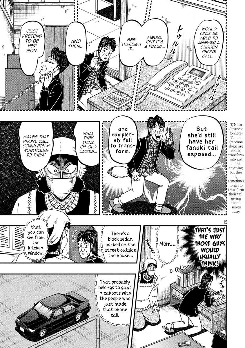 Gambling Outcast Kaiji: The 2.4 Billion Escape Arc - Kaiji Part 6 Chapter 304 page 14 - Chapter 304: Possessed