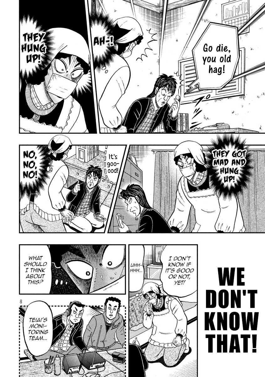 Gambling Outcast Kaiji: The 2.4 Billion Escape Arc - Kaiji Part 6 Chapter 304 page 7 - Chapter 304: Possessed
