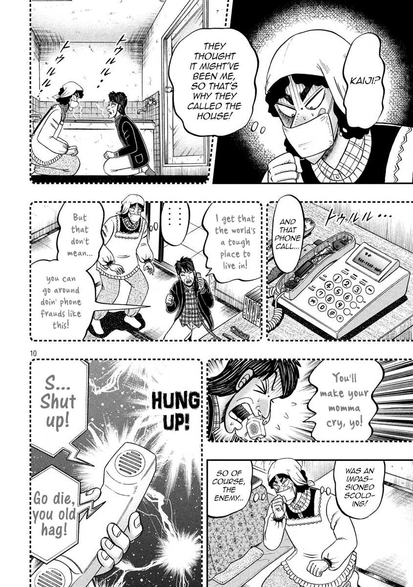 Gambling Outcast Kaiji: The 2.4 Billion Escape Arc - Kaiji Part 6 Chapter 304 page 9 - Chapter 304: Possessed