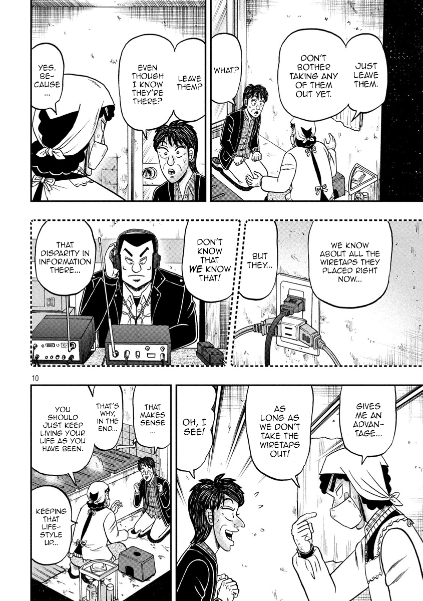 Gambling Outcast Kaiji: The 2.4 Billion Escape Arc - Kaiji Part 6 Chapter 305 page 10 - Chapter 305: United Front
